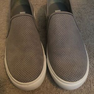 Steve Madden Slip On Gray Suede sneakers
